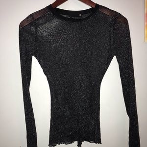 SPARKLING SEE THROUGH TOP